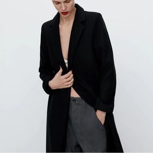 Zara Lapel Coat